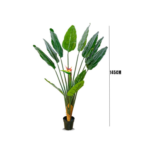 Artificial Paradise Bird Plant Tree | Fake Interior Plants For Design