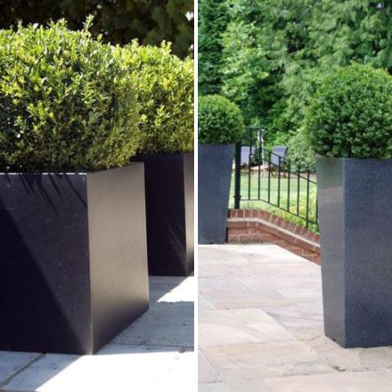 fiberglass planters