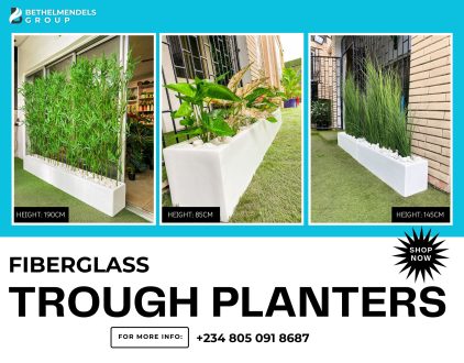 Fiberglass Trough Planters: Combining Aesthetics and Functionality for Your Garden