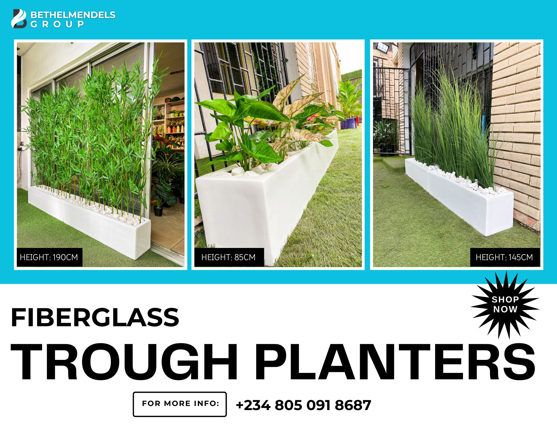 Fiberglass Trough Planters: Combining Aesthetics and Functionality for Your Garden