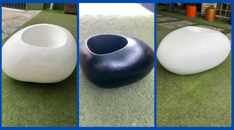 Discover the Beauty of Pebble Pot Fiberglass Vases for Any Space