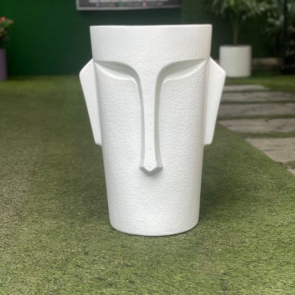 55cm Linear Face Fiberglass flower Pot