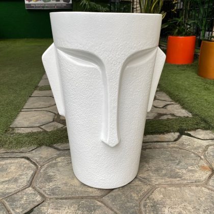 55cm Linear Face Fiberglass flower Pot