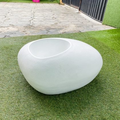 30cm Pebble Pot Fiberglass Flower Pot/Planter/vase