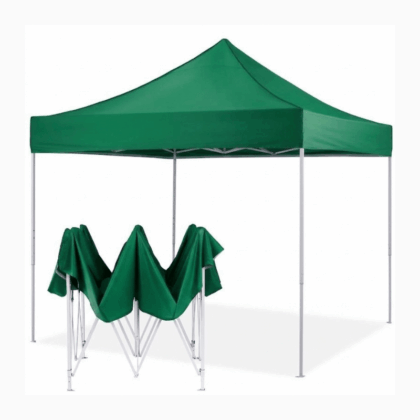 10ft x 10ft Mendels Foldable Canopy Tent – Heavy Duty Outdoor Pop Up Shelter