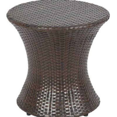Rattan Hour glass Side Table