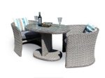 2 Seater Compact Rattan Bistro Furniture Set - Image 2