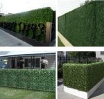 60cm x 40cm Boxwood Artificial Wall Plant - Image 6