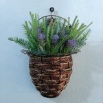 Wicker Thread Design Hanging Plants for wall decoration - Image 6