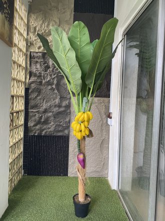 Artificial Banana Tree/Fruits - 190cm