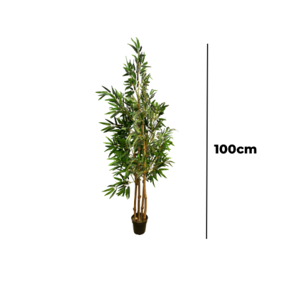 Artificial Bamboo Tree Plants - 100cm