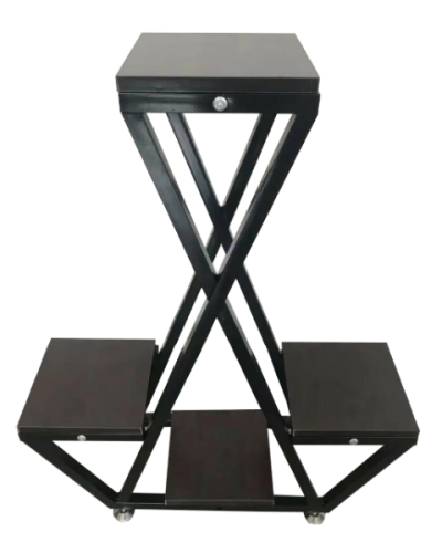 Alien four metal flower stand