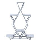 Alien six metal plant stand