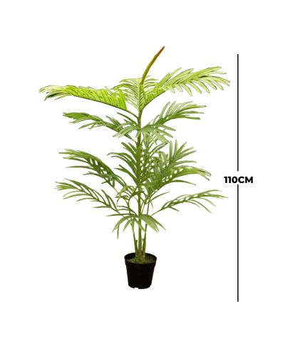 Artificial Single Palm Plant - 110cm