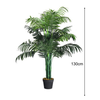 Artificial Dark Palm Plant Tree 130cm