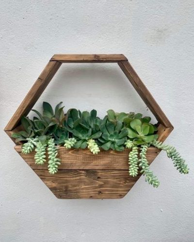 Interior Decoration With Quality Wooden Flower Vase