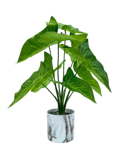 TABLETOP ARTIFICIAL PLANTS | FAUX CALADIUM PLANT| SHOP NOW