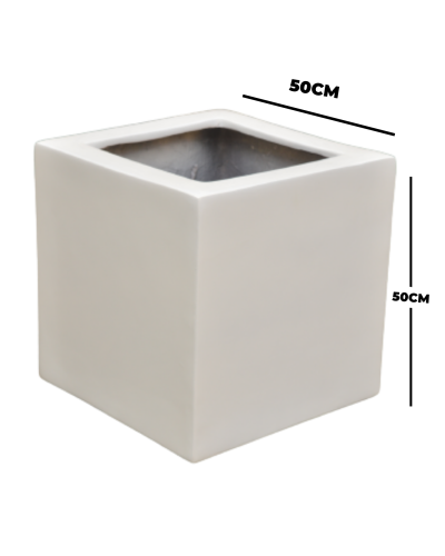SQUARE FIBERGLASS PLANTERS | INDOOR & OUTDOOR USE