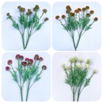ARTIFICIAL CLOVER FLOWER VINES FOR INTERIOR DECOR