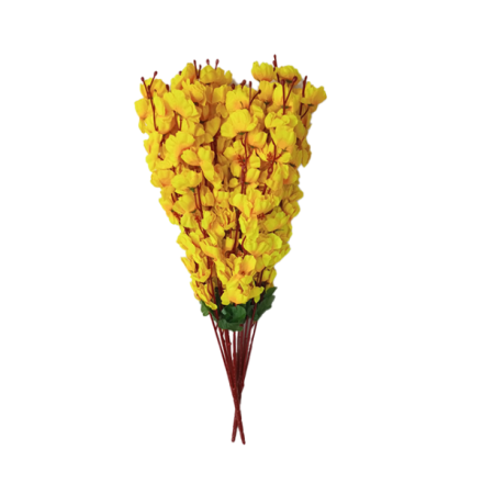 Artificial Cherry Blossom Flowers | Colorful Interior Flowers Decor