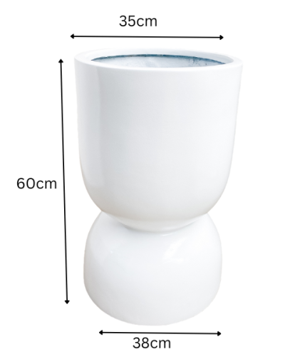 Tumbler Fiberglass Pot/Planter/Vase For Outdoor Use | Shop Now