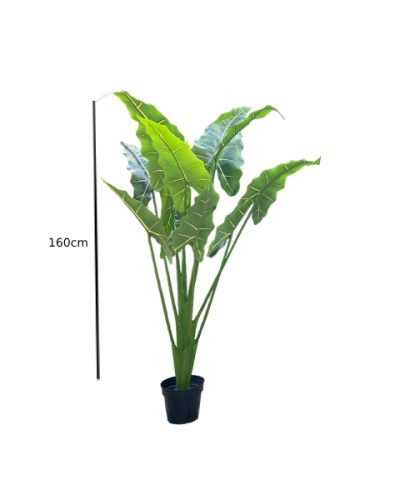Cocoyam Artificial Plants/Flower For Indoor Home, Office Decorations