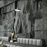 PU Stone Skin Panels | Wall Cladding | Black color panel - Image 4