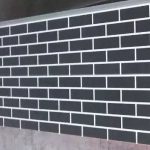 Sandwich Wall Panel | Luxury Black Design