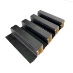 WPC Fluted Wall Panel | Walnut Black