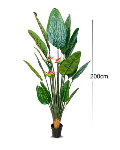 Artificial Paradise Bird Tree Plant | Height - 200cm