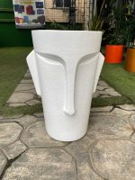 Linear Face Fiberglass Vase | Height:55cm