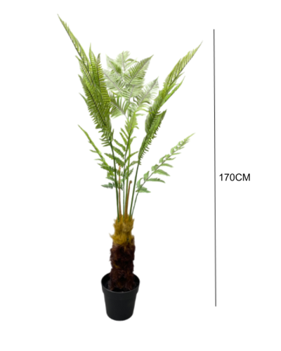 Artificial Fern Tree Plant – Enhance Your Space with Life-like Elegance