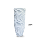 Wave Fiberglass Plants Pots For Indoor/Outdoor Decor