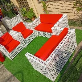 Sofa Rattan Furnitures Set For Outdoor