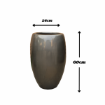 Classic Fiberglass Pot – Small to XL Sizes for Elegant Plant Display - Image 4