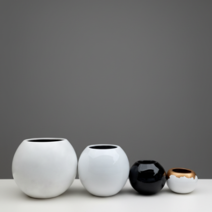 Ball Fiberglass Plant Pot/Vase/Planter - Major Manufacturer In Nigeria