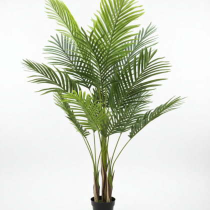 Premium Artificial 3-stem Palm Tree 135cm for Indoor and Outdoor Decor