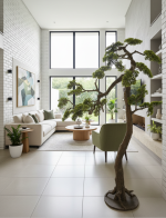 Elegant Artificial Bonsai Tree – 170cm Decorative Indoor Plant with 19 Leaves - Image 2