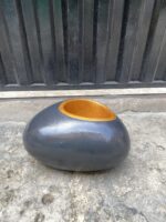 Pebble Vase 70cm (Artistic Design) Fiberglass Planter for Modern Décor - Image 3