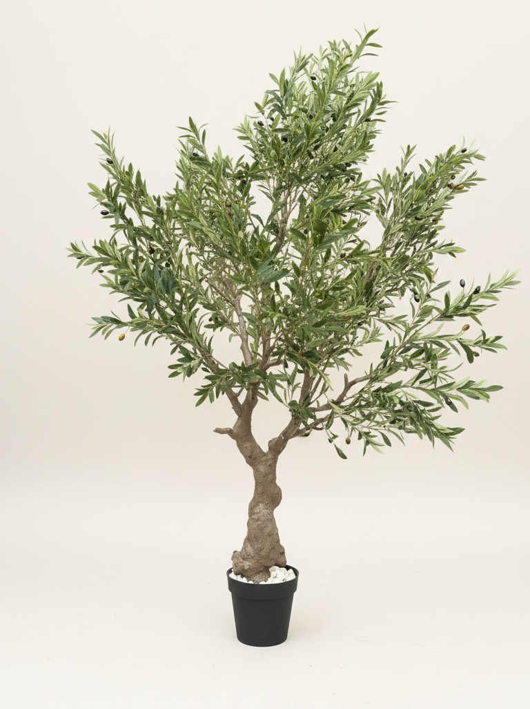 Whisk_5217495f7c24e738b3d434444046f3b0dr-e1773674366981.png Artificial Olive Tree 240cm | Extra Tall Luxury Indoor Decorative Tree in Nigeria - Image 1