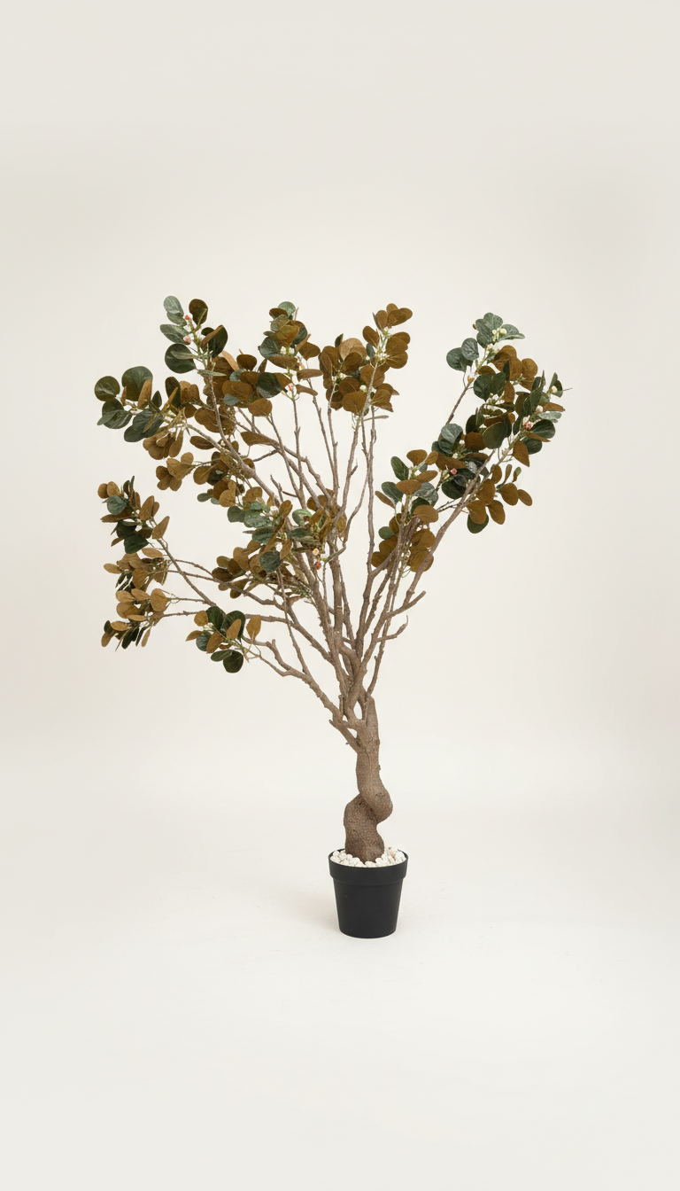 Whisk_df8962b7a274a2aa909439b90324c1d3dr.png Artificial Bodhi Tree 260cm | Extra Tall Luxury Indoor Decorative Tree in Nigeria - Image 1