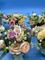 Artificial Table Top Flowers 7cm in Decorative Vase | Mini Indoor Flower Décor Nigeria - Image 10