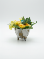 Artificial Table Top Flowers 7cm in Decorative Vase | Mini Indoor Flower Décor Nigeria - Image 3