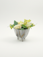 Artificial Table Top Flowers 7cm in Decorative Vase | Mini Indoor Flower Décor Nigeria - Image 8