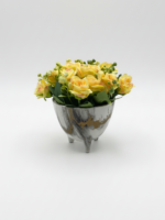 Artificial Table Top Flowers 7cm in Decorative Vase | Mini Indoor Flower Décor Nigeria - Image 6