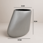 Unique Shoe Fiberglass Vase – 71CM Tall, Stylish & Eye-Catching