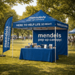 Branded Foldable Canopy Tent for Events & Trade Fairs - Pop Tent