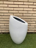 Chamfered Oval Fiberglass Pots – Stylish & Durable Planters - Image 3