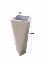 4FT PLAMOND FIBERGLASS PLANTER FOR OUTDOOR DOCORATION - Image 2