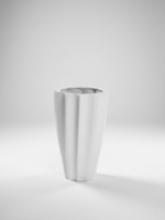 Stylish Okra fiberglass plant planter – 70CM Tall, Modern & Elegant